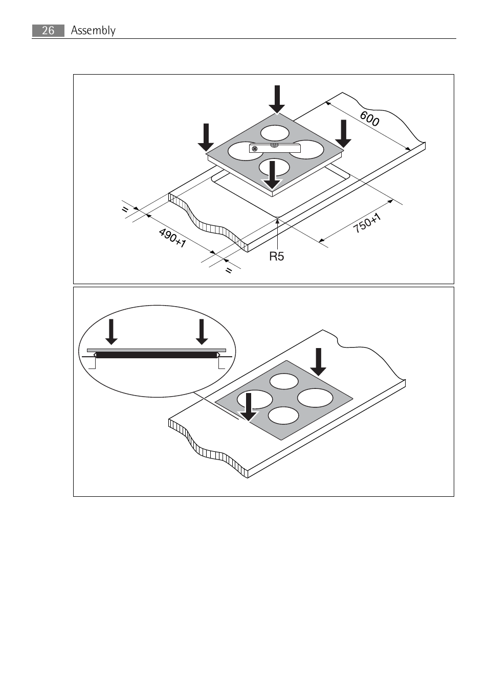 Assembly 26 | Electrolux 76331 KF-N User Manual | Page 26 / 32