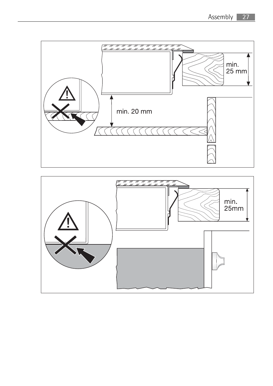 27 assembly | Electrolux 76331 KF-N User Manual | Page 27 / 32