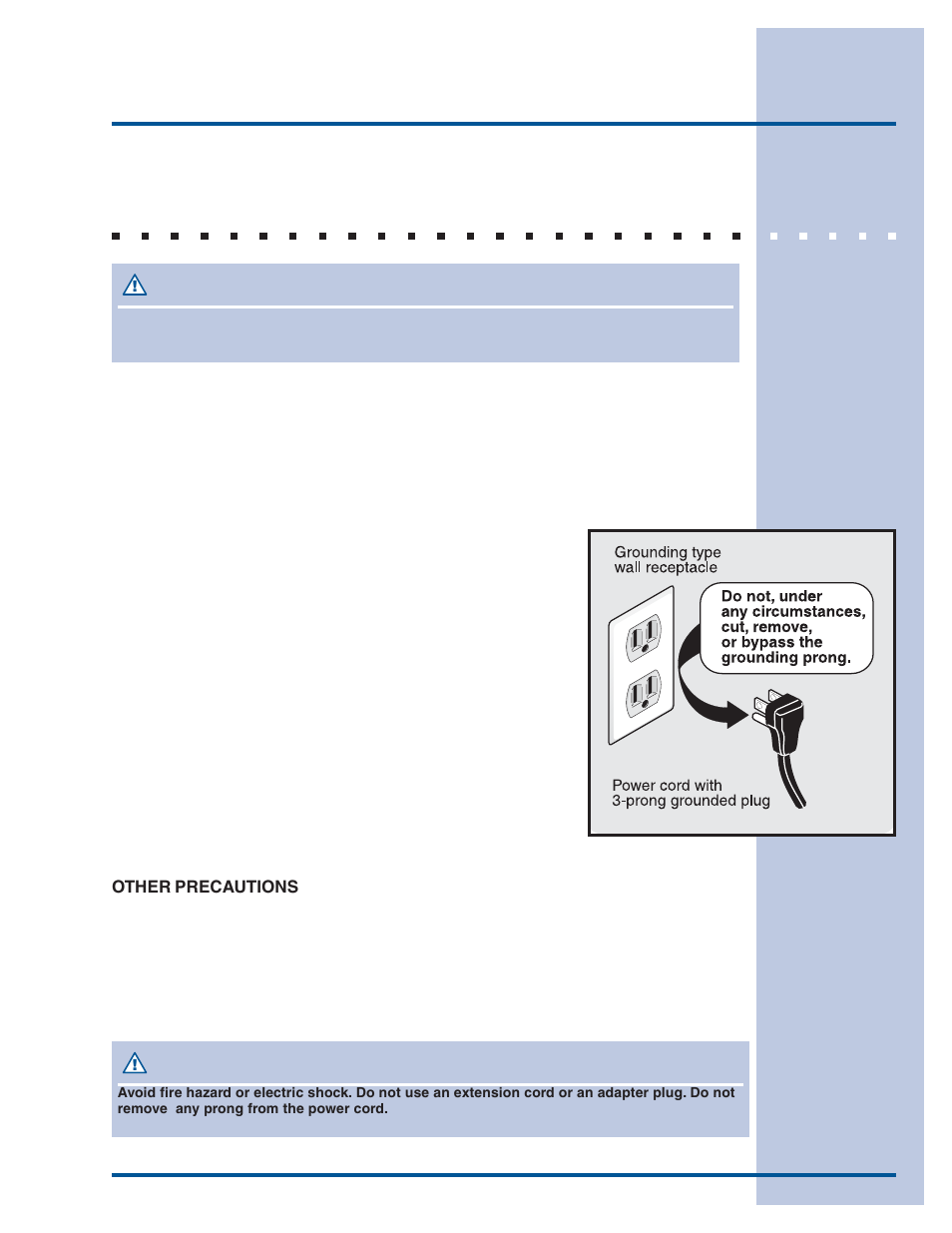 Safety, Electrical information | Electrolux 297122800 (0608) User Manual | Page 5 / 22