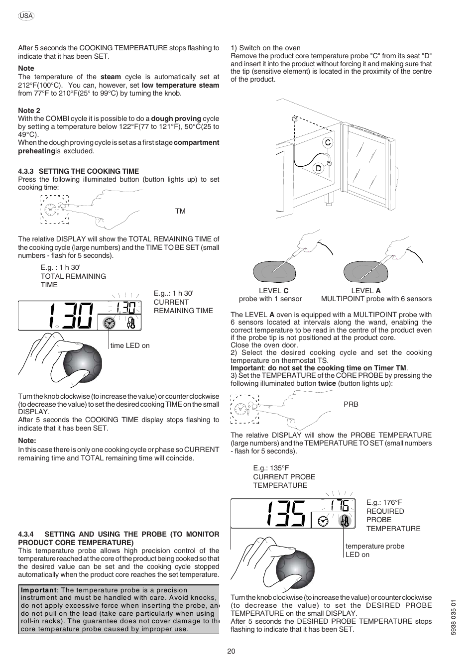 Electrolux Air-O-Convect 269091 User Manual | Page 20 / 30