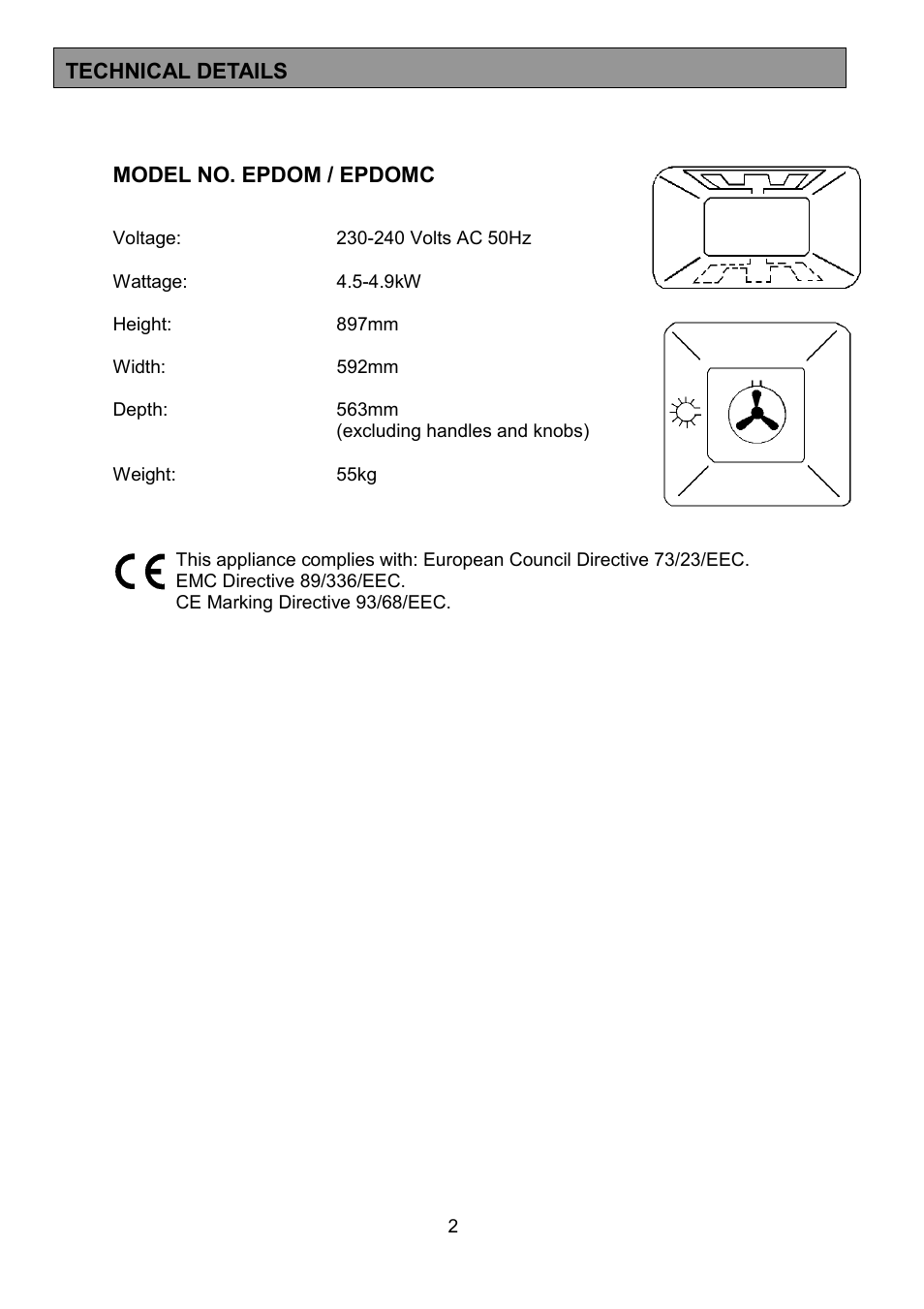 Electrolux U20411 EPDOM User Manual | Page 2 / 36