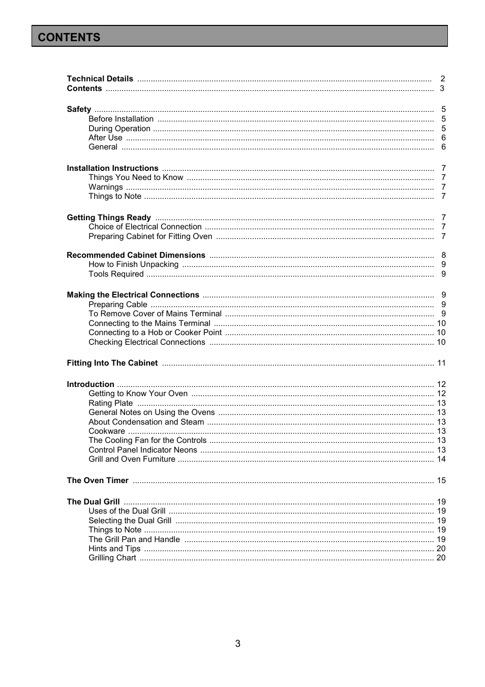 Electrolux U20411 EPDOM User Manual | Page 3 / 36