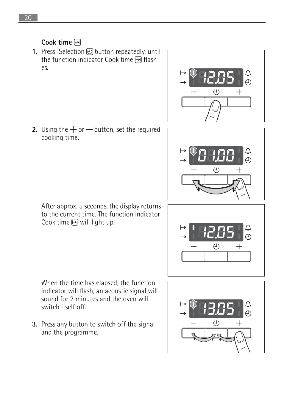 Electrolux B3101-5 User Manual | Page 20 / 56