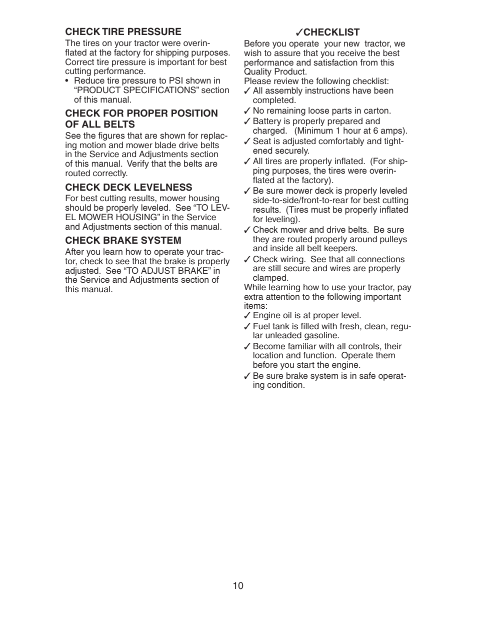 Electrolux AG15538A User Manual | Page 10 / 32