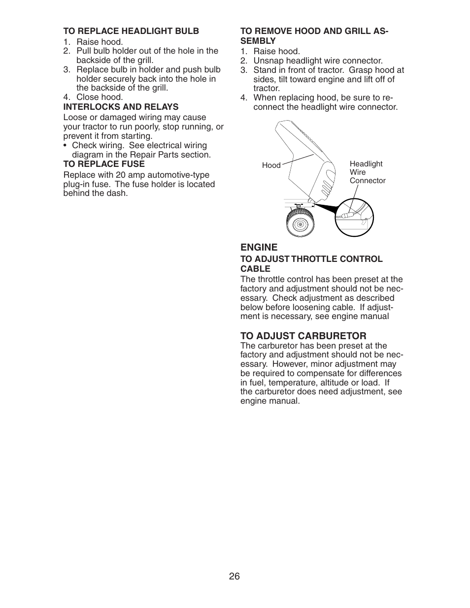 Electrolux AG15538A User Manual | Page 26 / 32