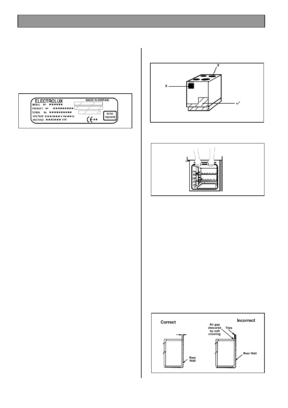 Introduction, Installation | Electrolux DDO60CE User Manual | Page 7 / 36