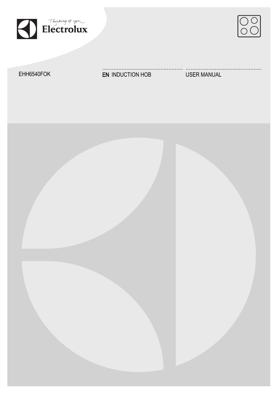 Electrolux EHH6540FOK User Manual | 20 pages