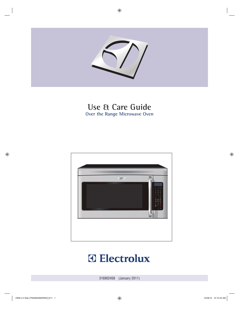 Electrolux 316902458 User Manual | 36 pages