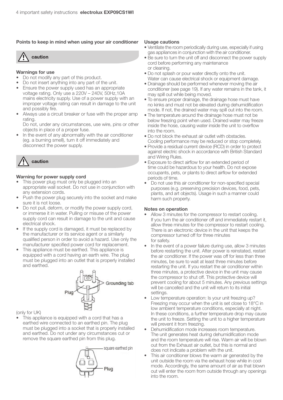 Electrolux U31175 LU4 9QQ User Manual | Page 7 / 27