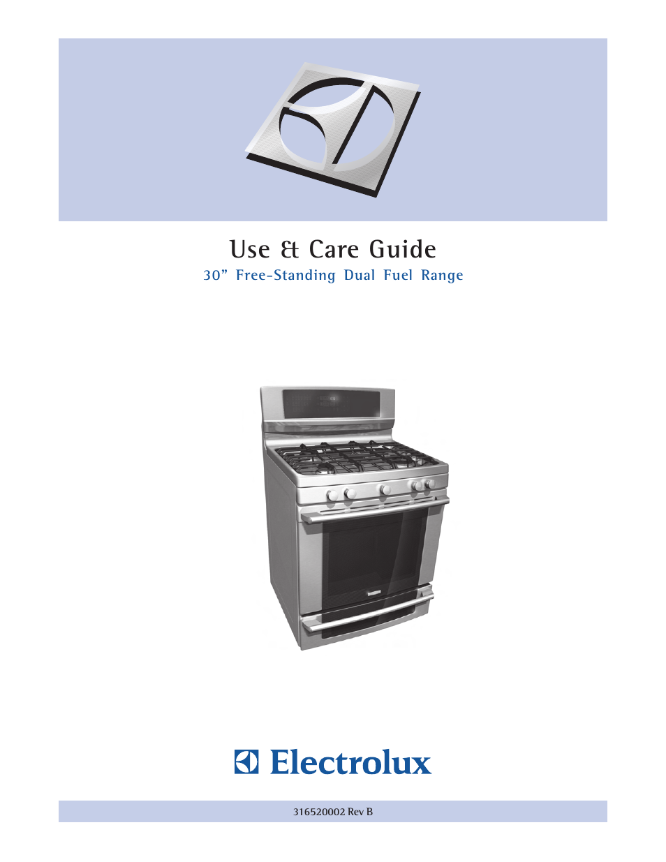 Electrolux 316520002 User Manual | 64 pages