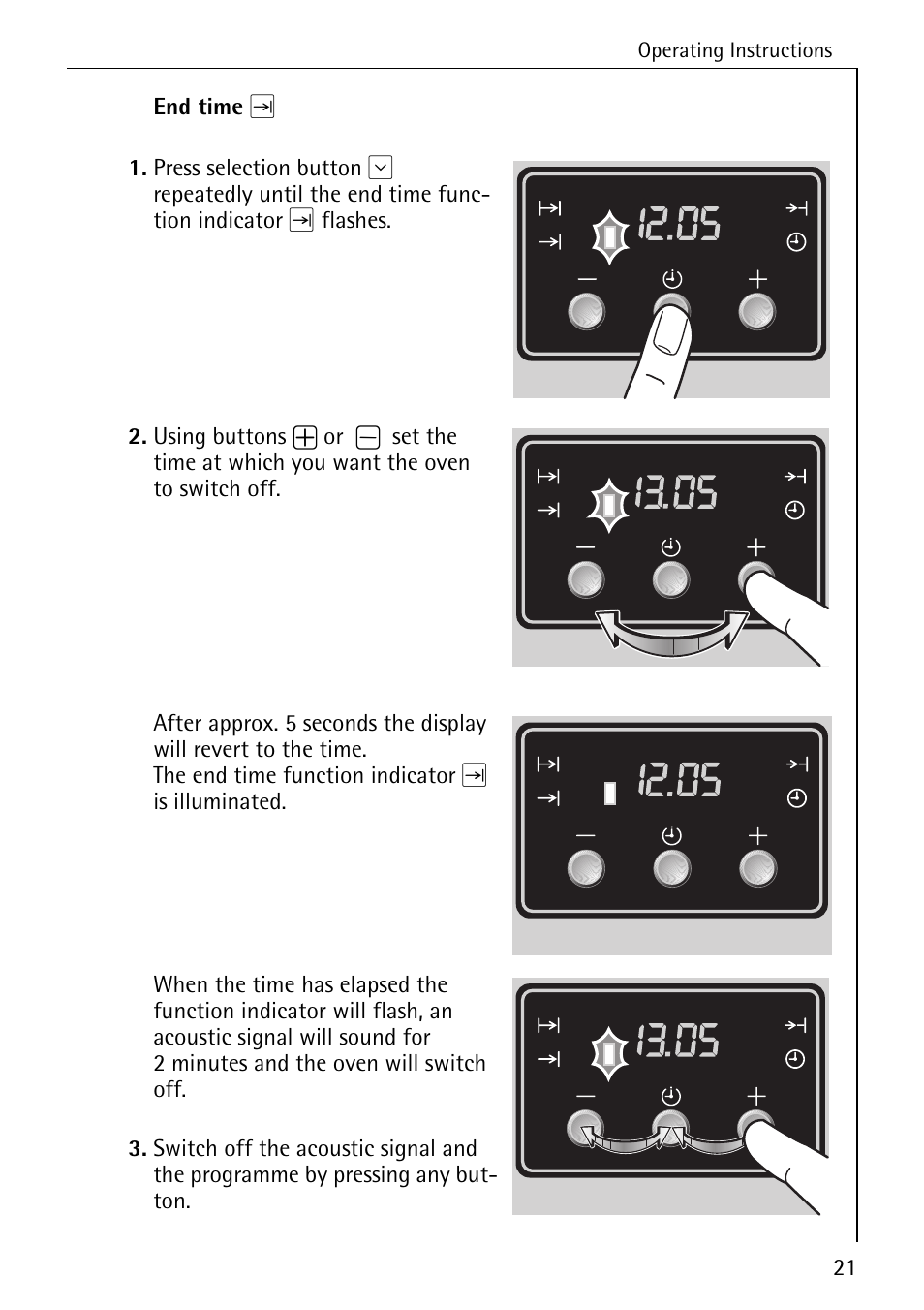 Electrolux B2190-1 User Manual | Page 21 / 56
