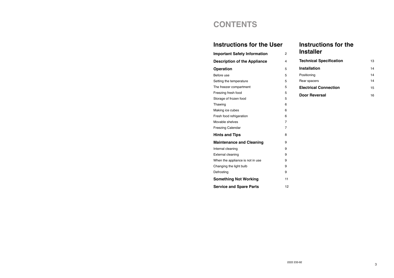 Electrolux ER 1825 D User Manual | Page 3 / 20