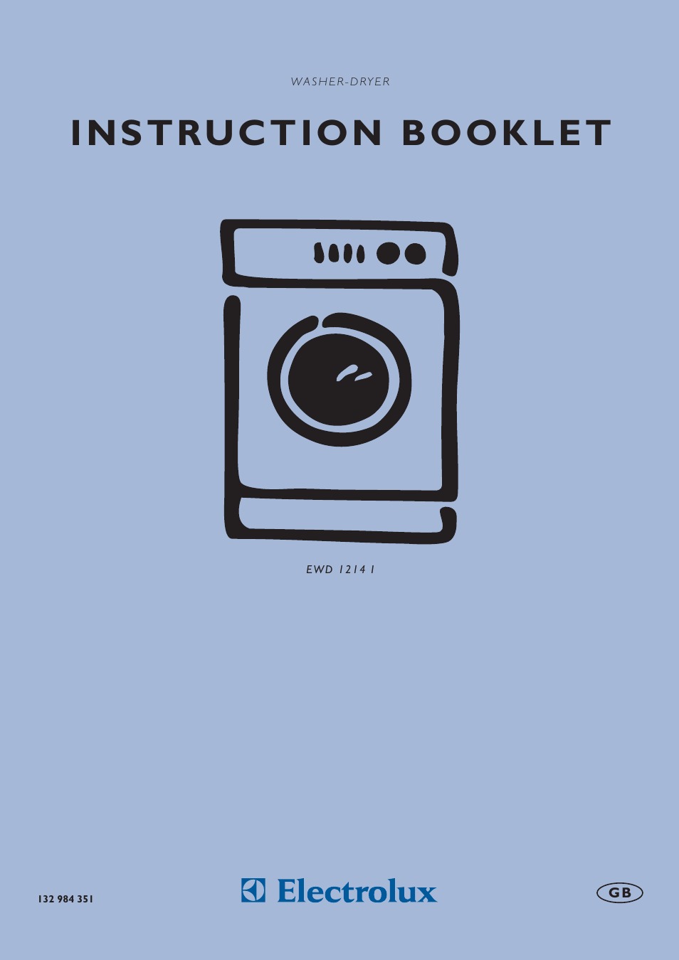 Electrolux aqualux EWD 1214 I User Manual | 30 pages