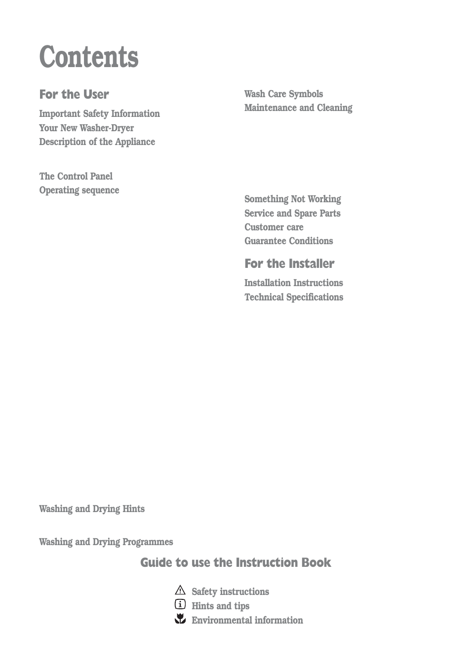 Electrolux aqualux EWD 1214 I User Manual | Page 3 / 30