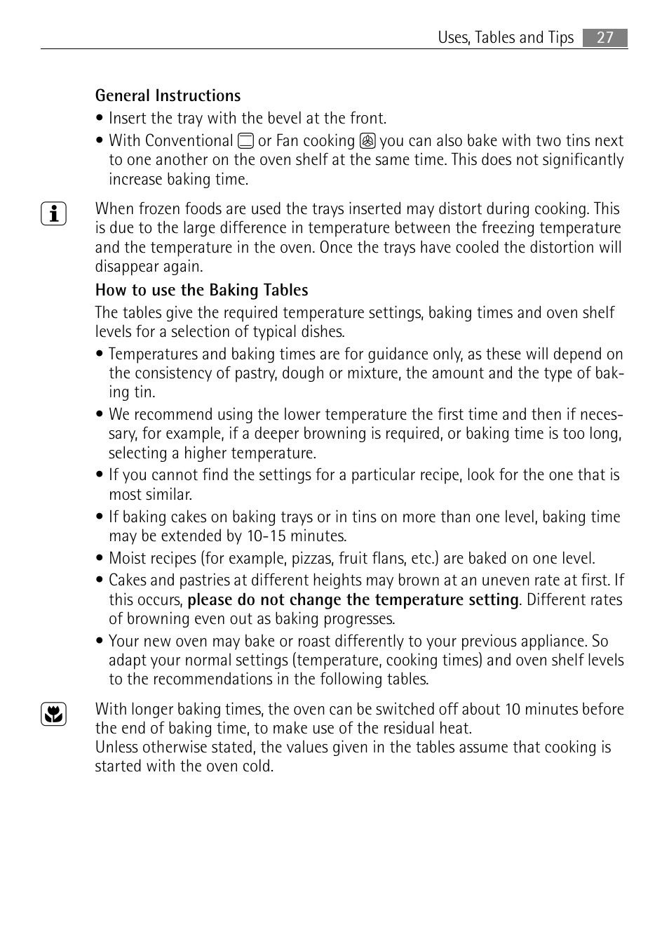 Electrolux 41016VH User Manual | Page 27 / 60