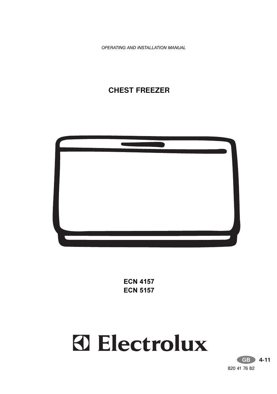 Electrolux ECN 5157 User Manual | 12 pages