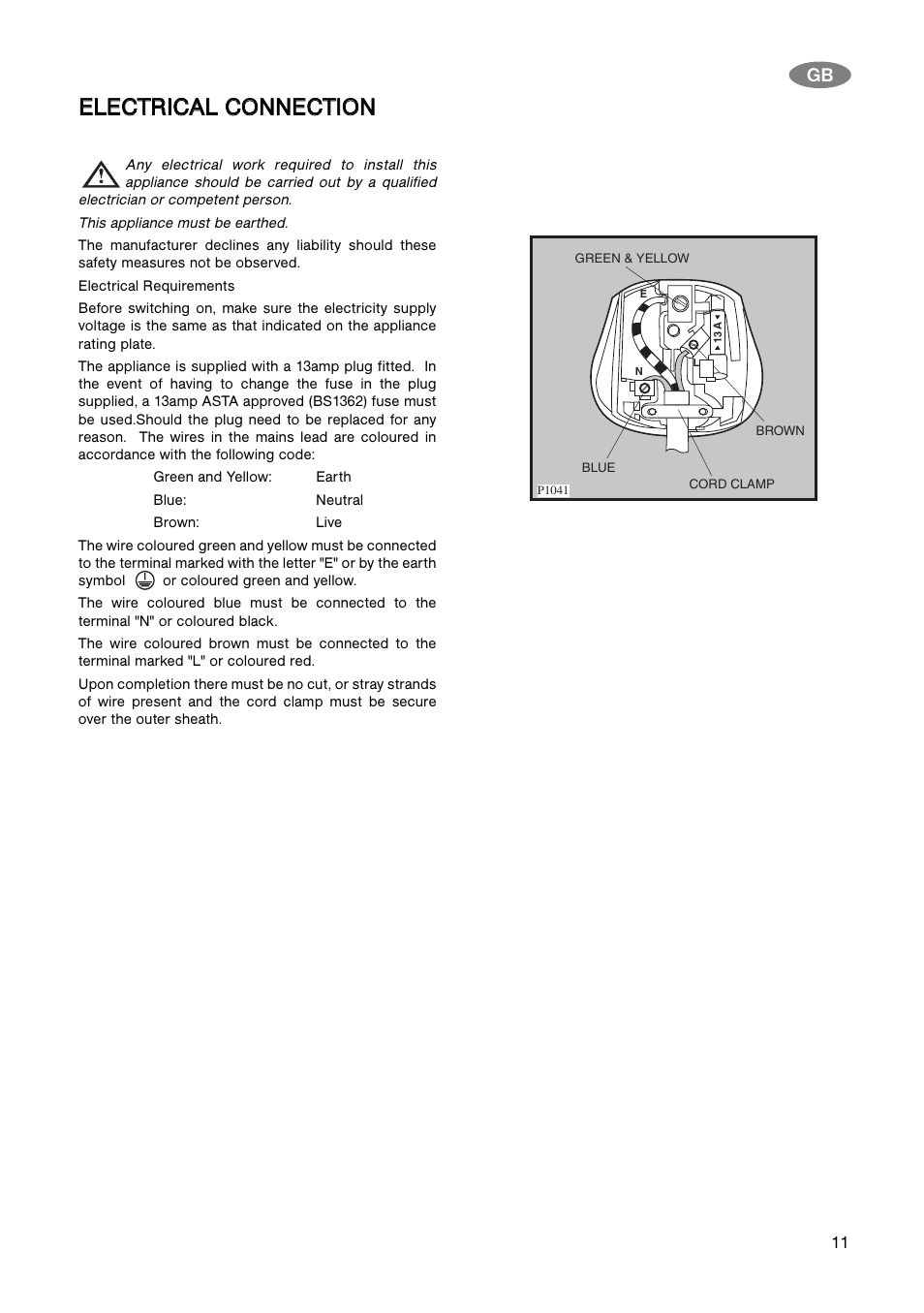 Electrolux ECN 5157 User Manual | Page 11 / 12