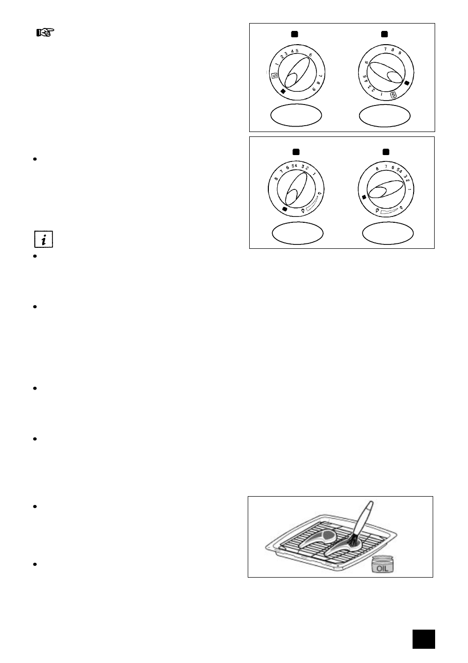 The oven cleaning cycle, Cooking to reduce soilage | Electrolux EDB 874 User Manual | Page 33 / 52