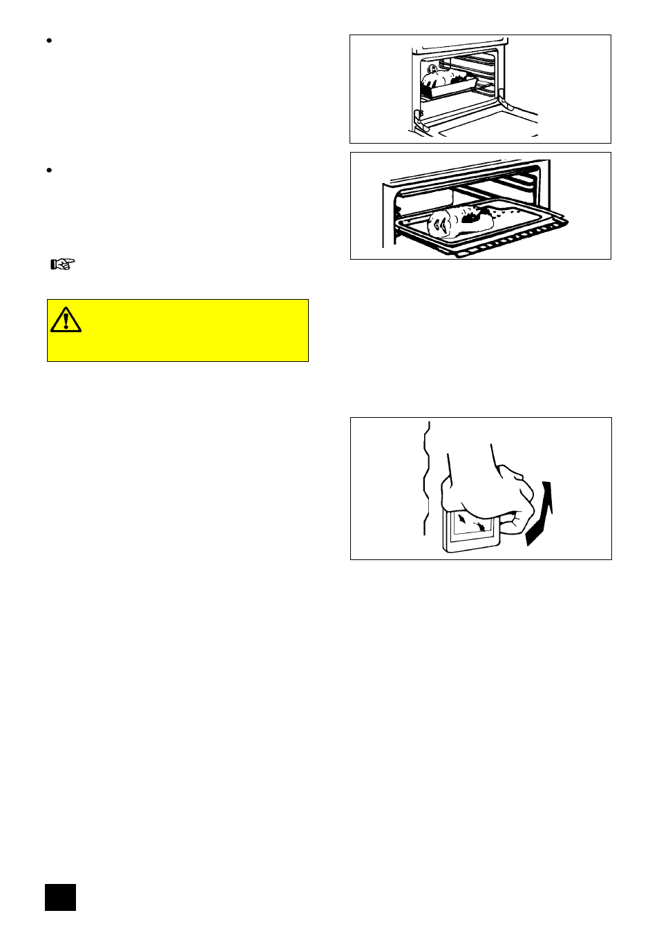 Replacing an oven light bulb | Electrolux EDB 874 User Manual | Page 34 / 52
