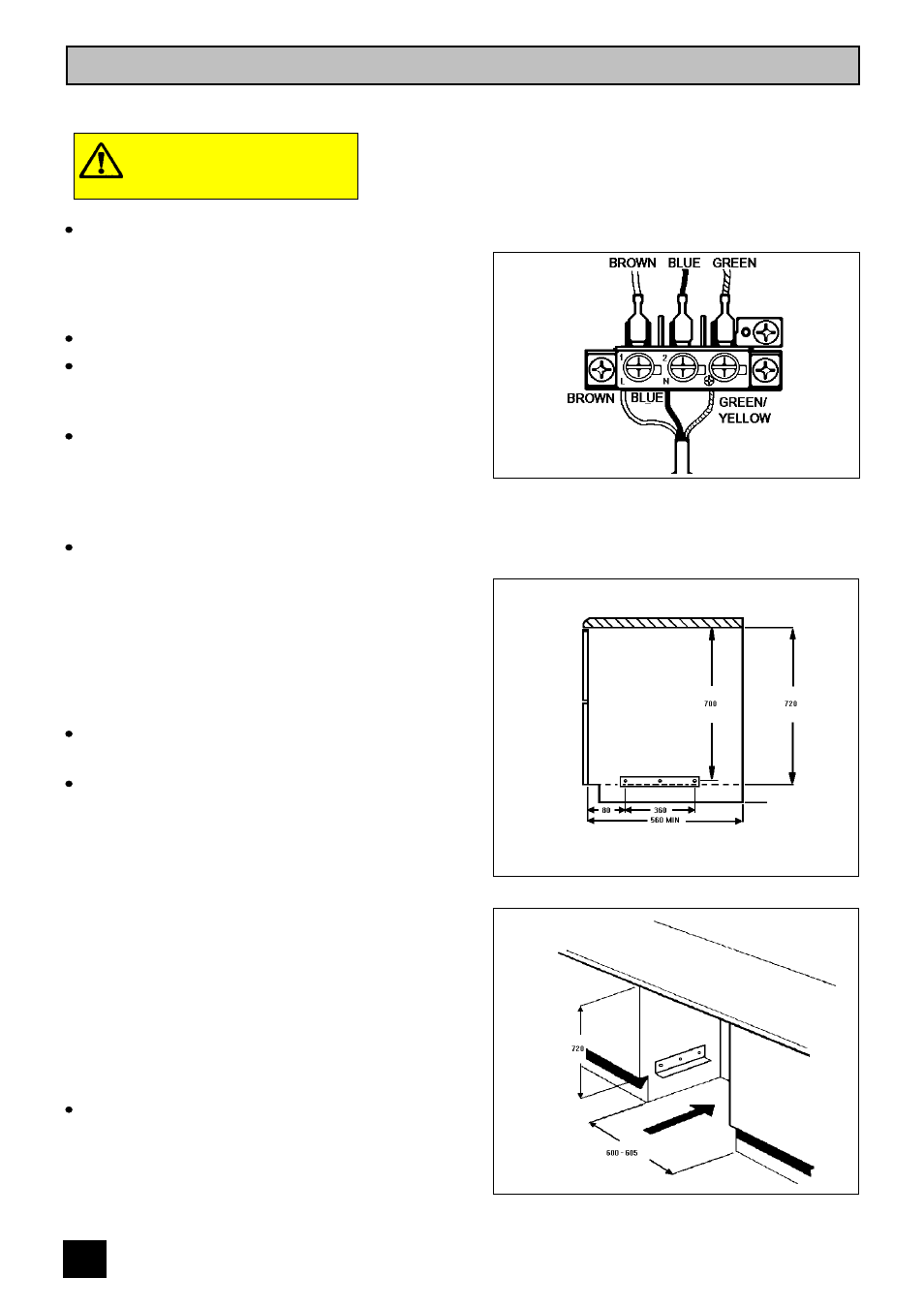 Installation instructions, Things you need to know | Electrolux EDB 874 User Manual | Page 42 / 52