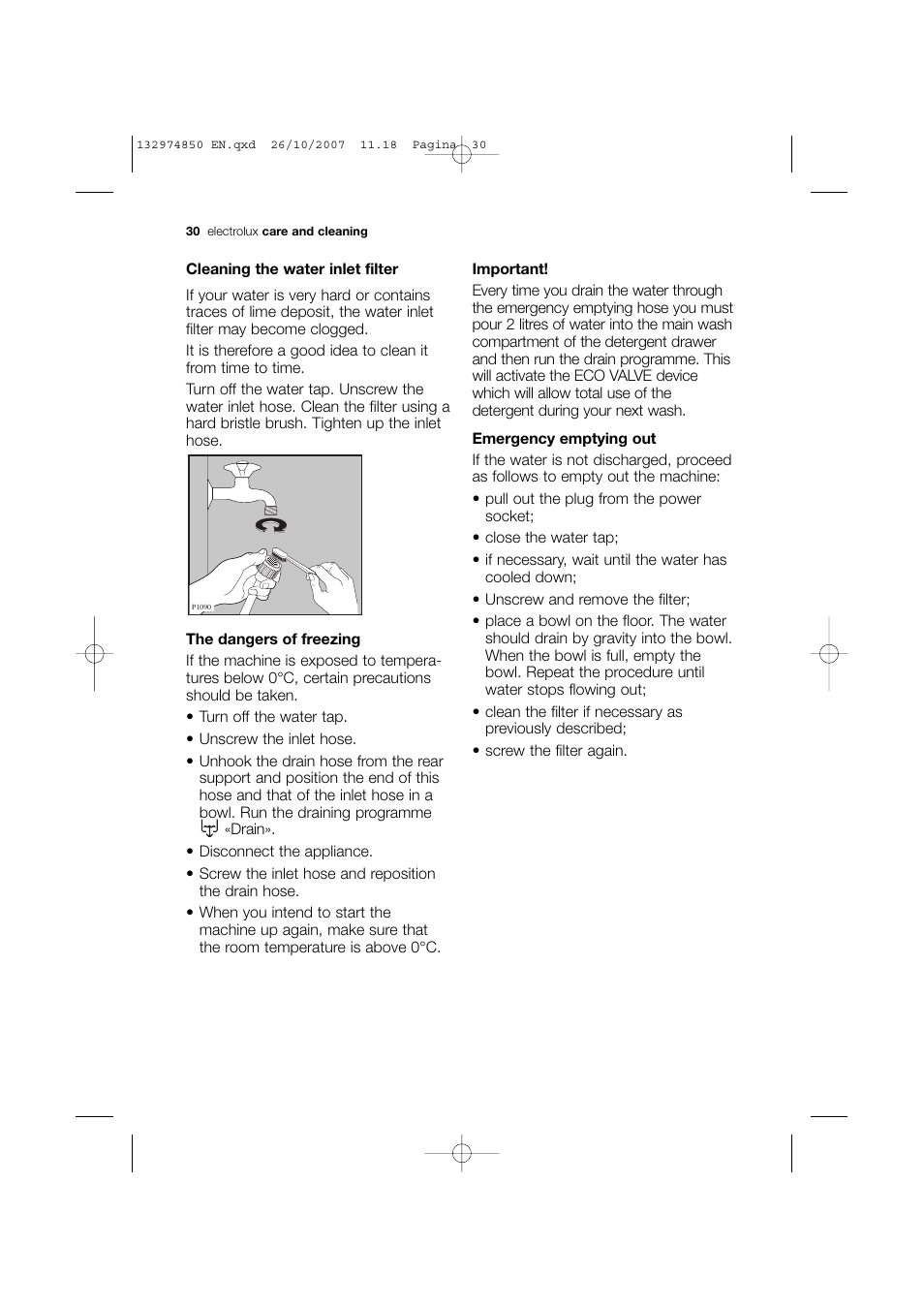 Electrolux EWX 14440 W User Manual | Page 30 / 52