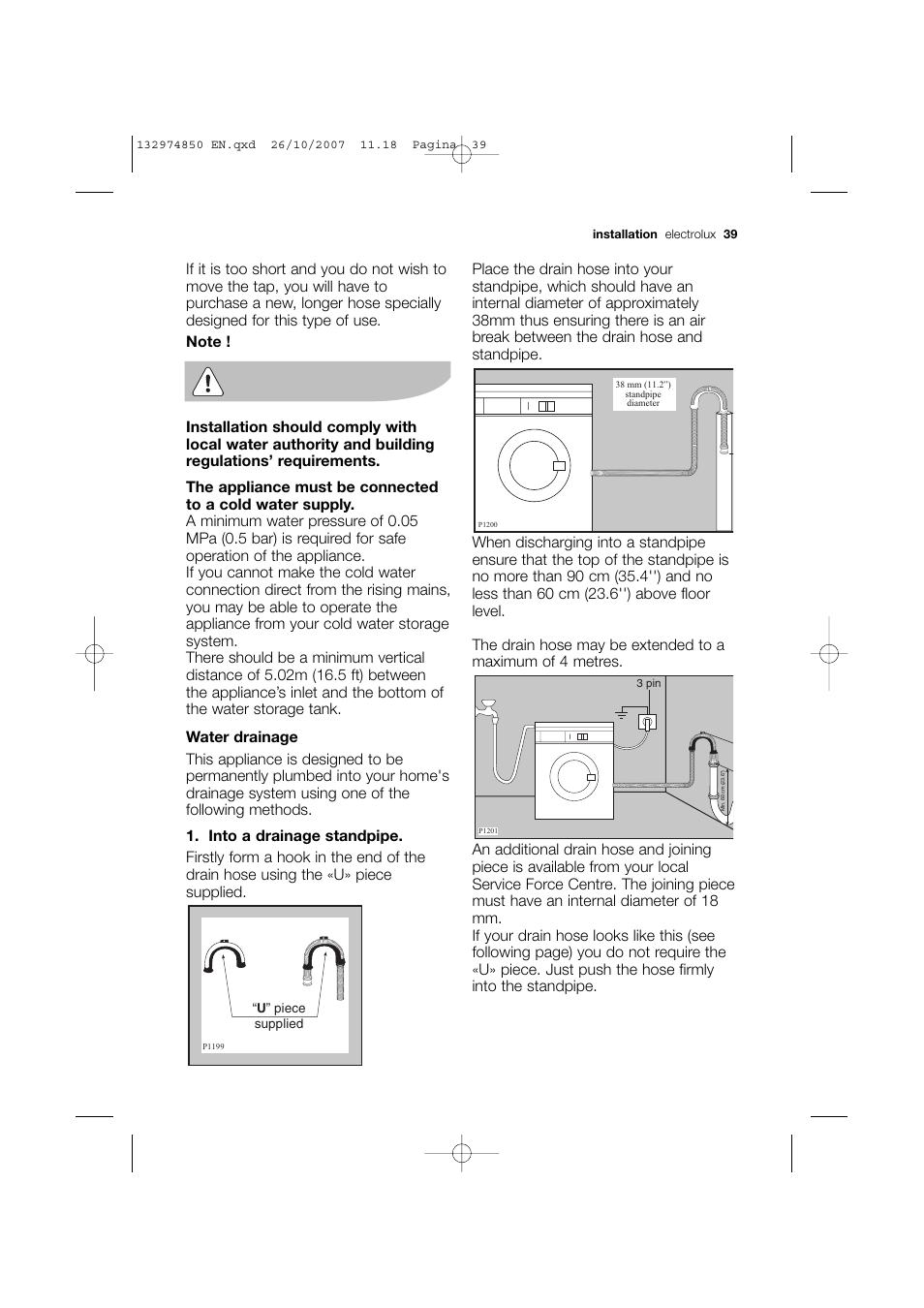 Electrolux EWX 14440 W User Manual | Page 39 / 52