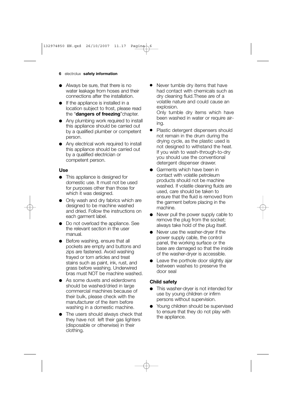 Electrolux EWX 14440 W User Manual | Page 6 / 52