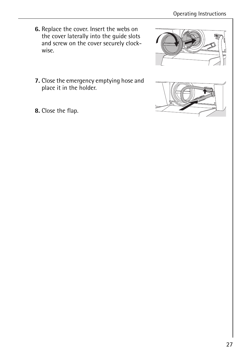 Electrolux lavamat W 1250 User Manual | Page 27 / 52