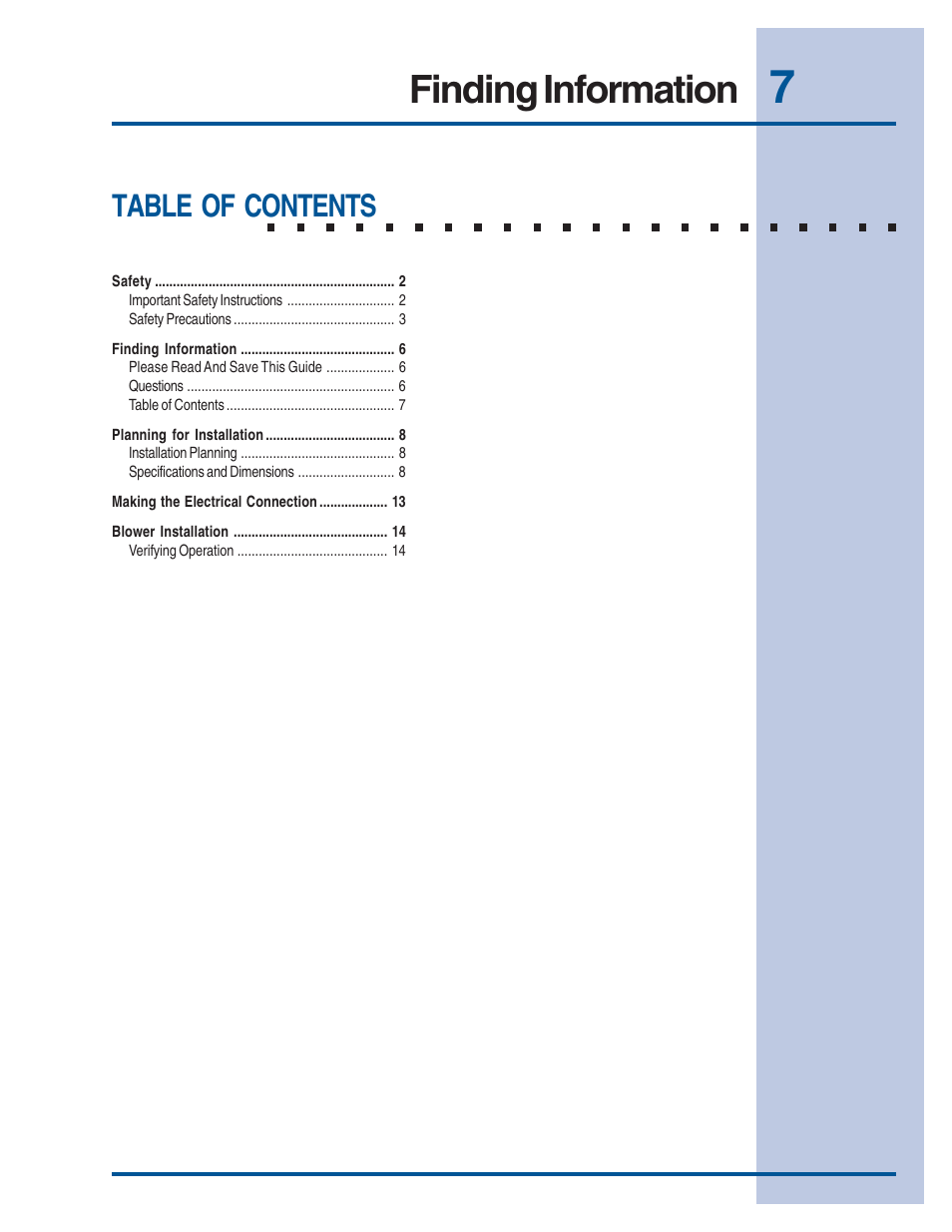 Electrolux E46DD75ESS User Manual | Page 7 / 14