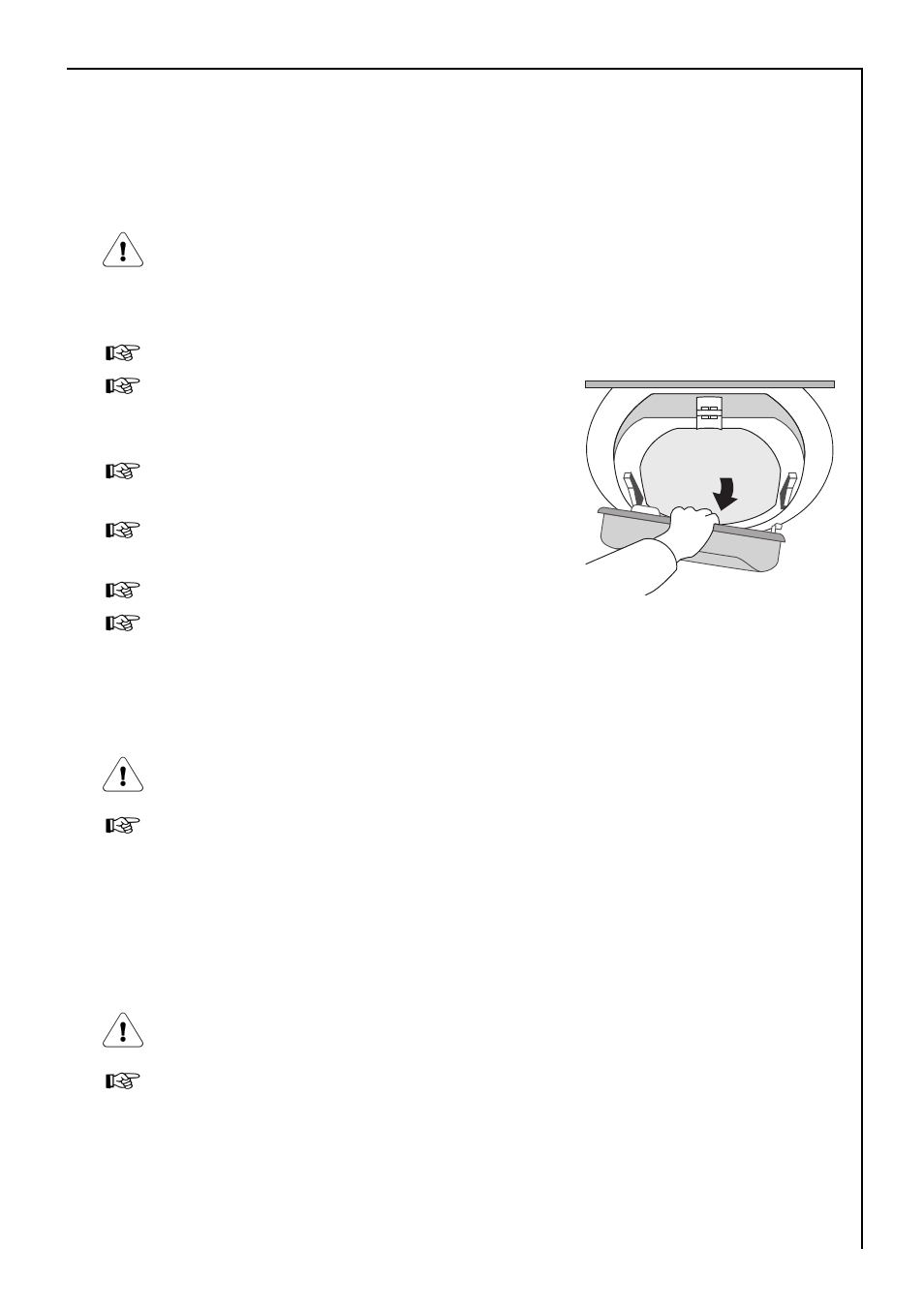 Cleaning and maintenance, Cleaning the filter area, Cleaning the drum | Cleaning the panel and operating parts | Electrolux 35600 User Manual | Page 29 / 40
