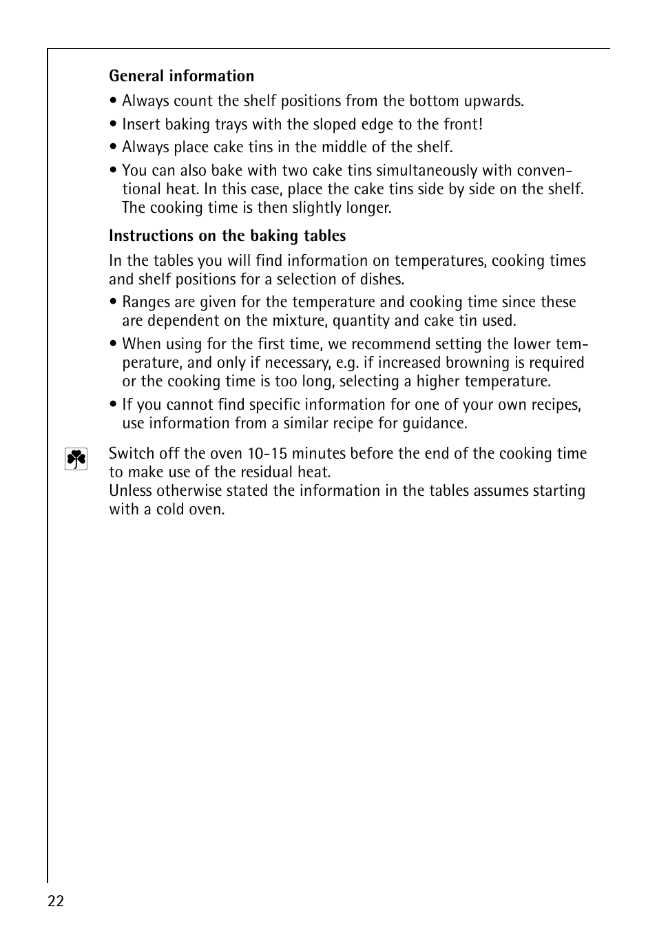 Electrolux B1100-1 User Manual | Page 22 / 44