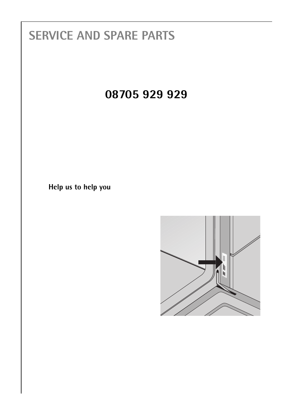 Service and spare parts | Electrolux B 4100 User Manual | Page 46 / 60