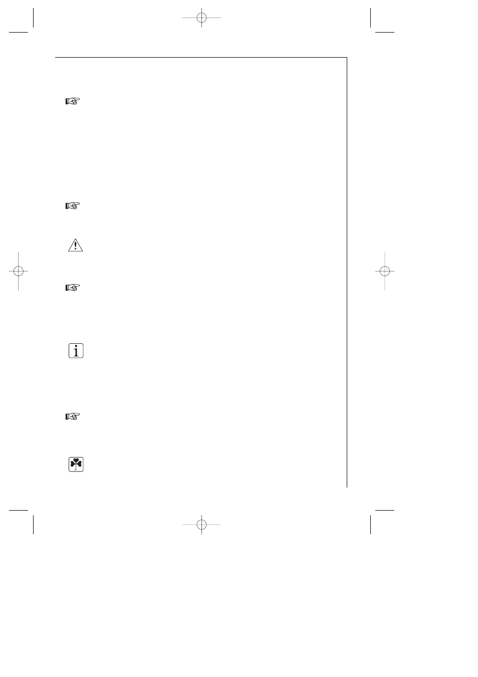 Using the appliance | Electrolux 45250Vi User Manual | Page 17 / 36