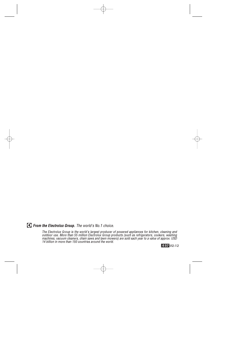 Electrolux 45250Vi User Manual | Page 36 / 36