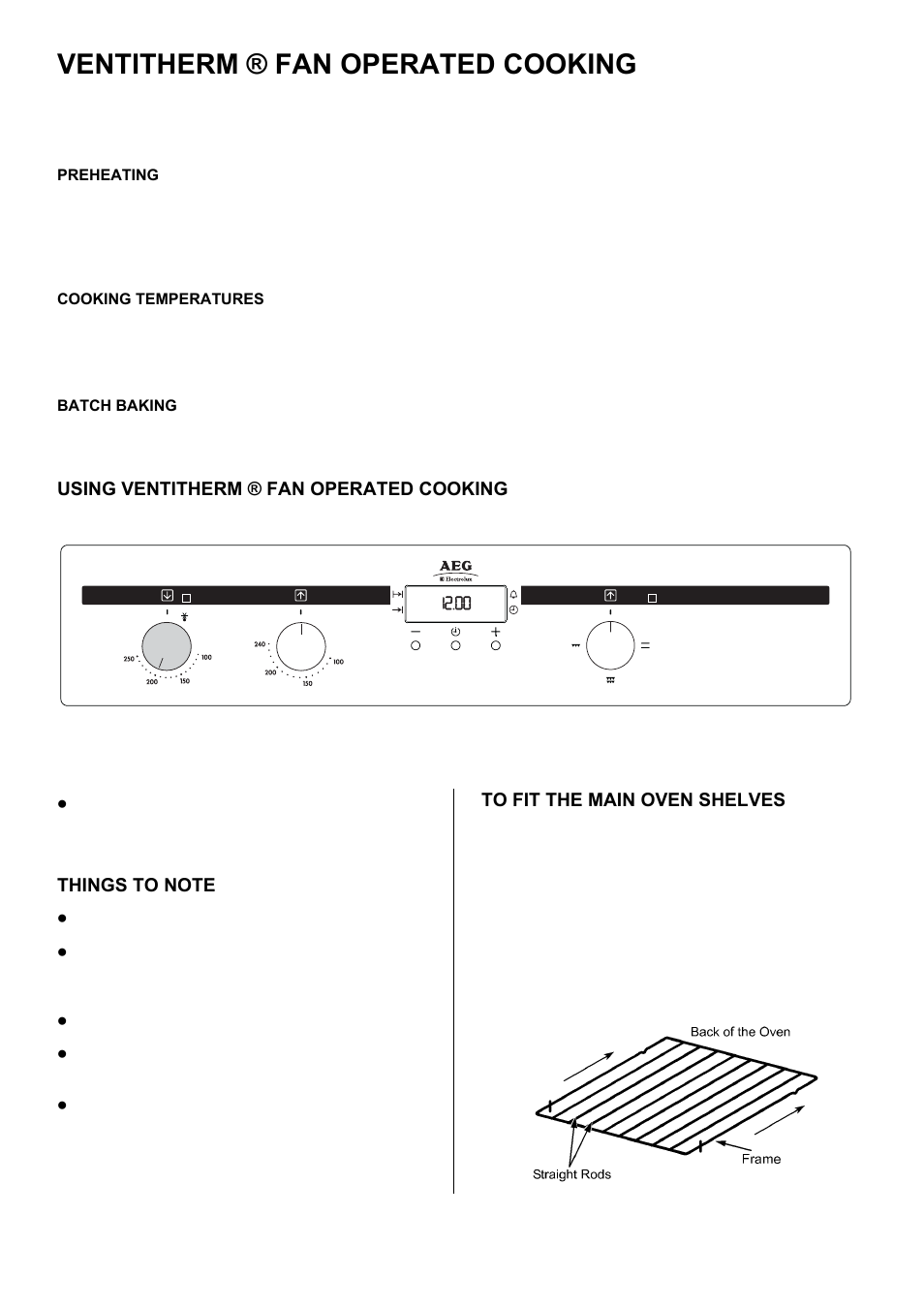 Ventitherm ® fan operated cooking | Electrolux D1100-4 User Manual | Page 16 / 36