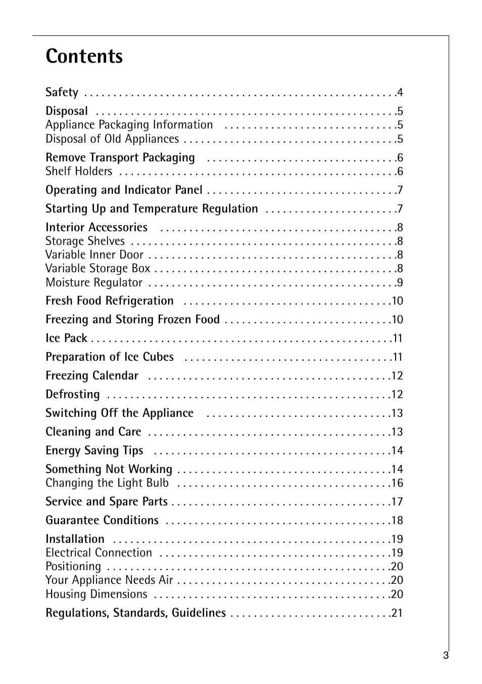 Electrolux C 9 18 44-5 i User Manual | Page 3 / 24