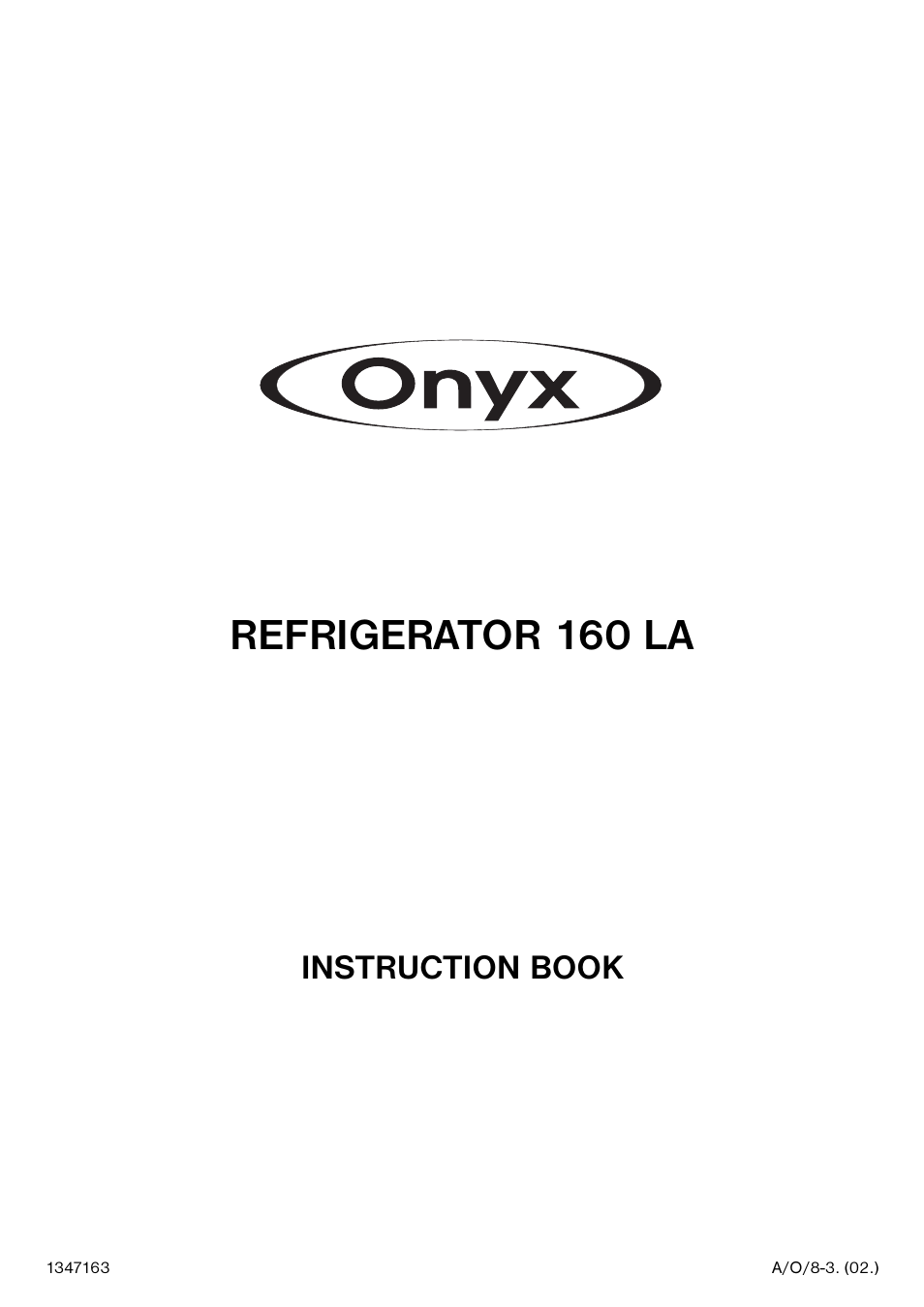 Electrolux 160 LA User Manual | 16 pages