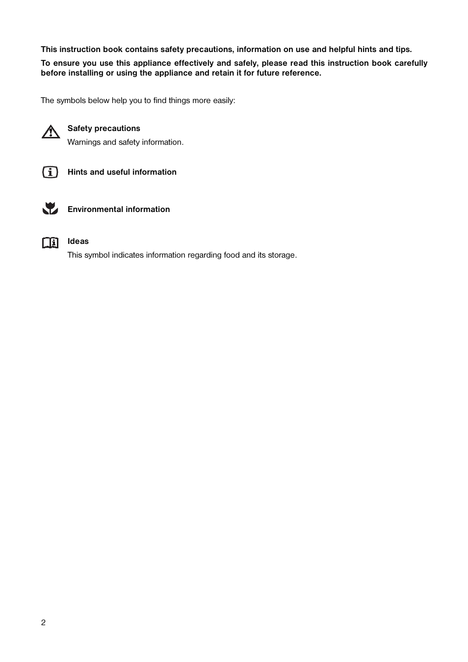 Electrolux 160 LA User Manual | Page 2 / 16