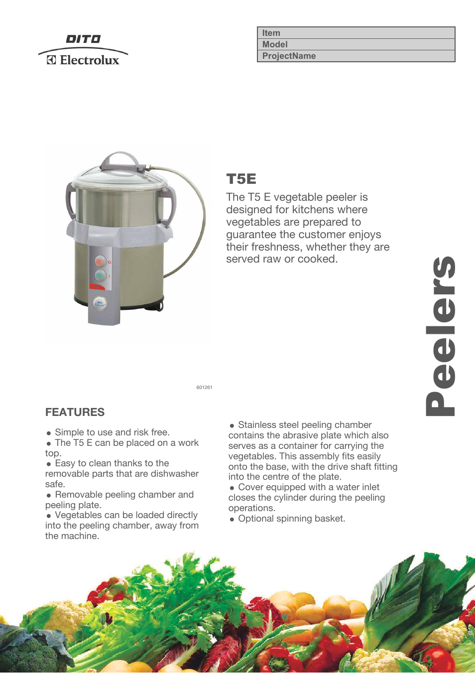 Electrolux T5EFB User Manual | 4 pages