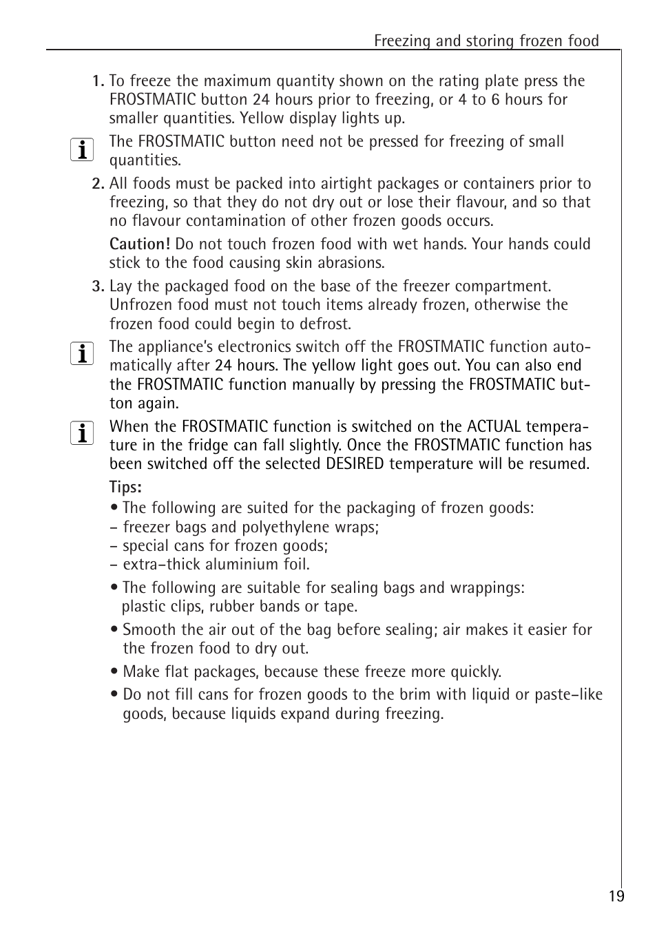Electrolux 1583-8 TK User Manual | Page 19 / 28