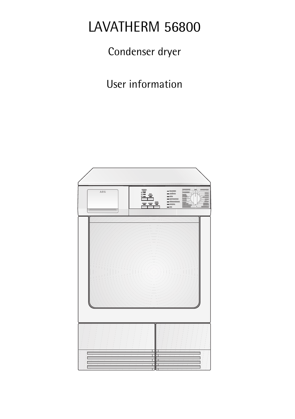 Electrolux lavatherm 56800 User Manual | 32 pages