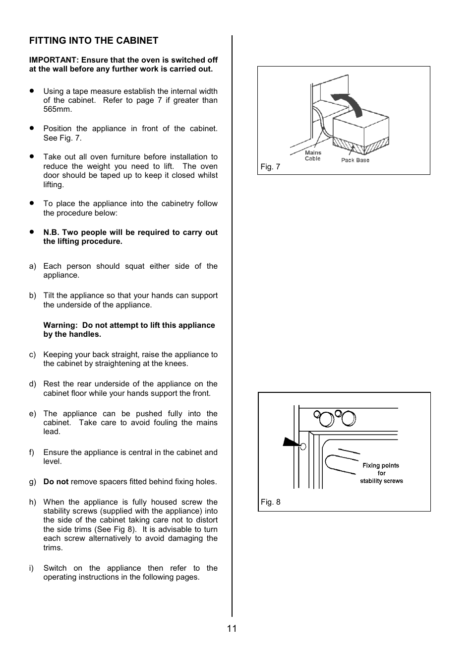 Electrolux EOD5310 User Manual | Page 11 / 28