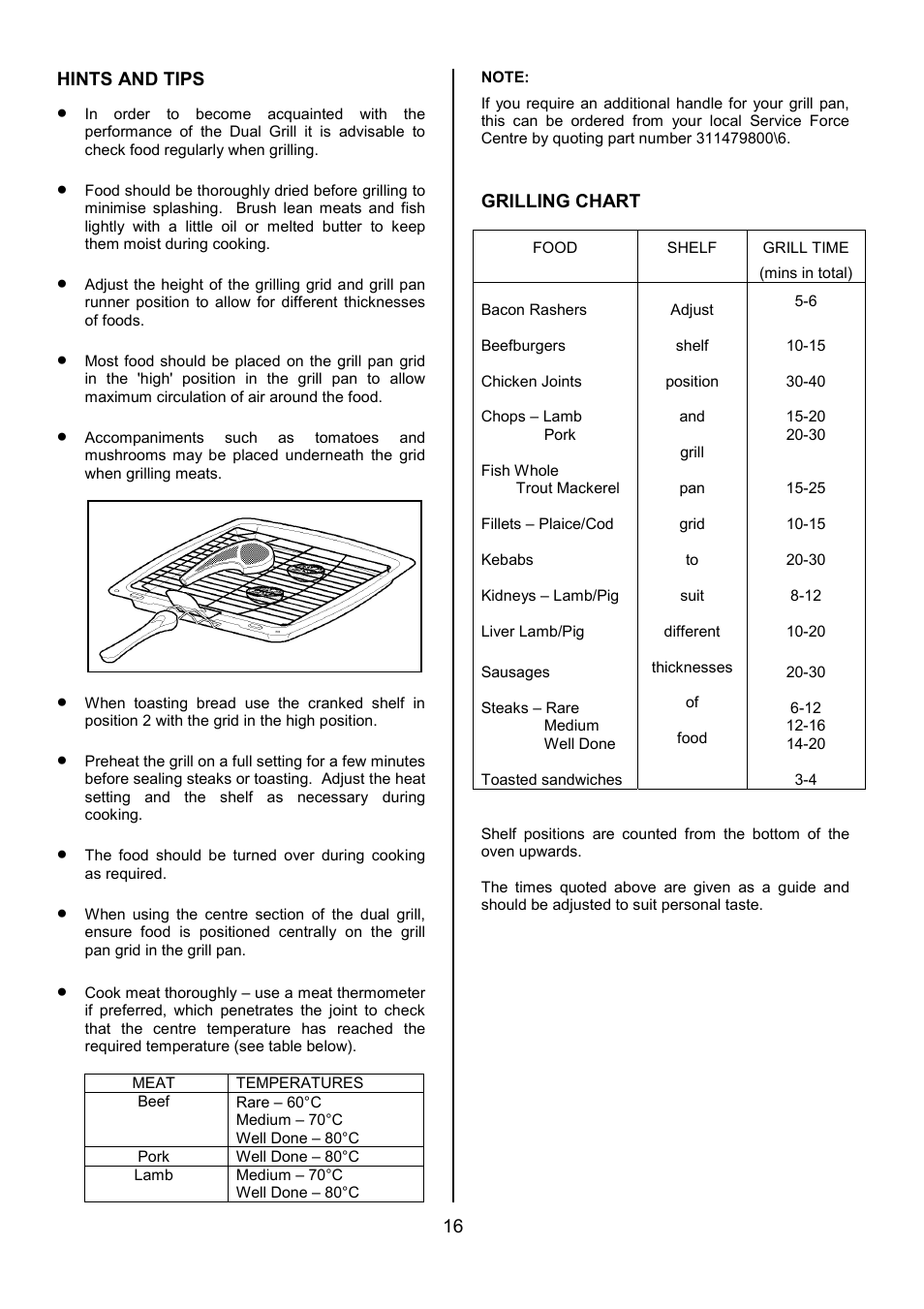 Electrolux EOD5310 User Manual | Page 16 / 28