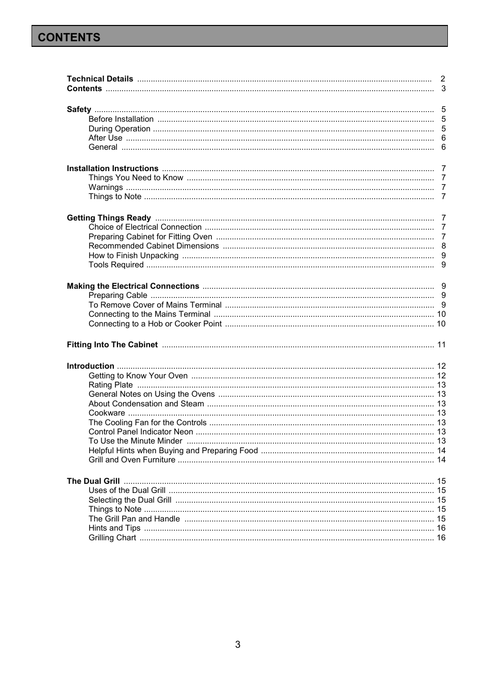 Electrolux EOD5310 User Manual | Page 3 / 28