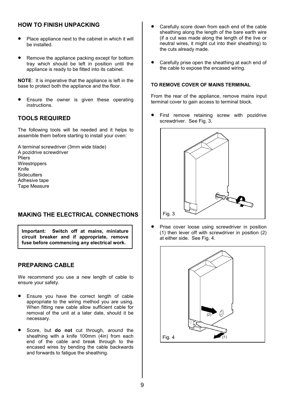 Electrolux EOD5310 User Manual | Page 9 / 28