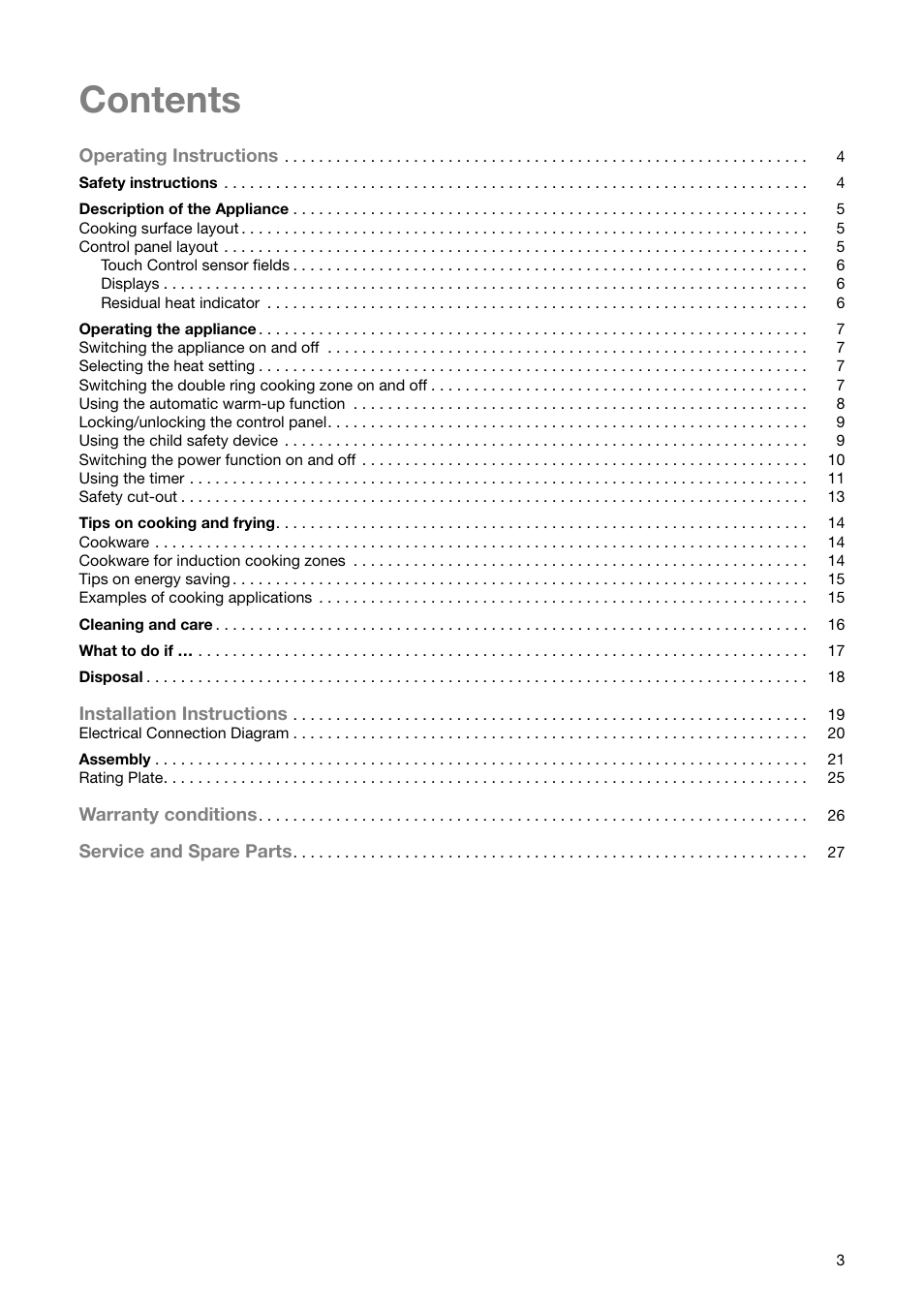 Electrolux EHD6671P User Manual | Page 3 / 28