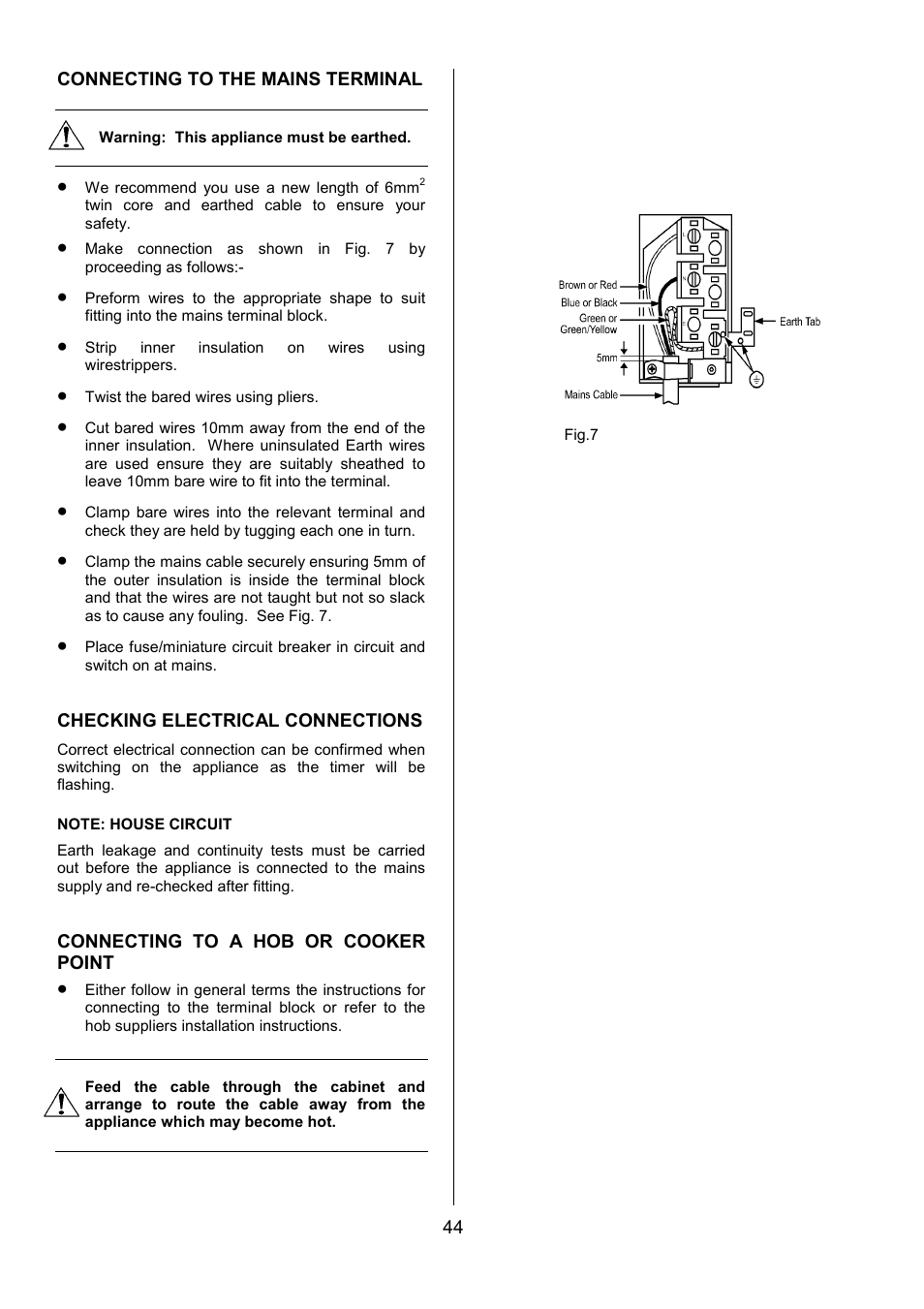 Electrolux D5701-4 User Manual | Page 44 / 48