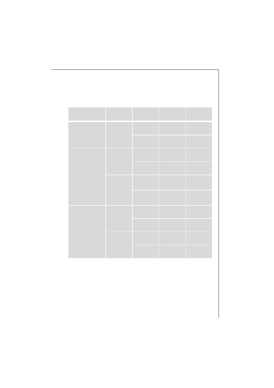 Programme chart, Drying | Electrolux 1261 User Manual | Page 27 / 48