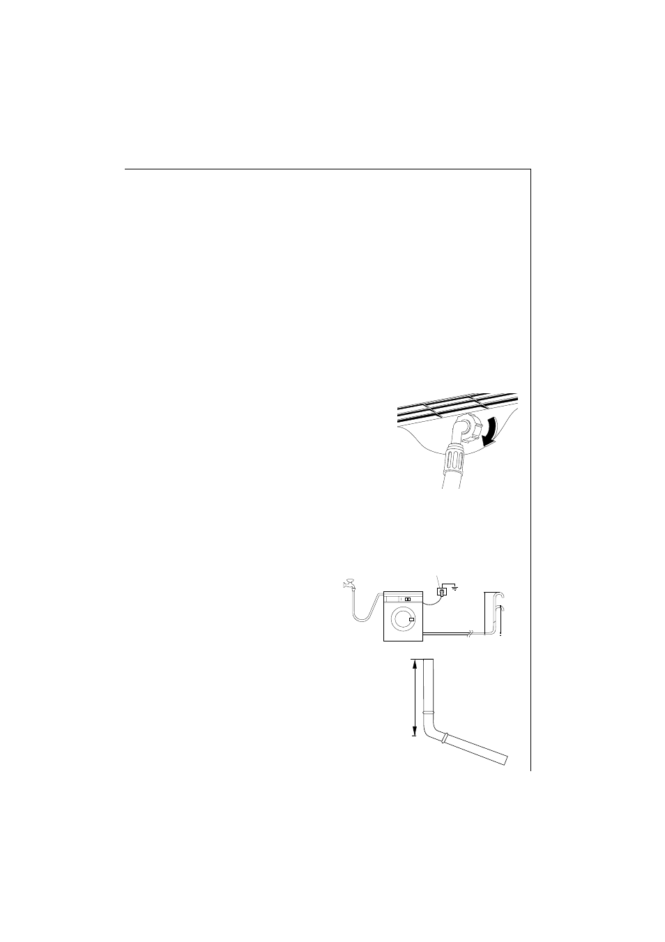 Water drainage | Electrolux 1261 User Manual | Page 45 / 48