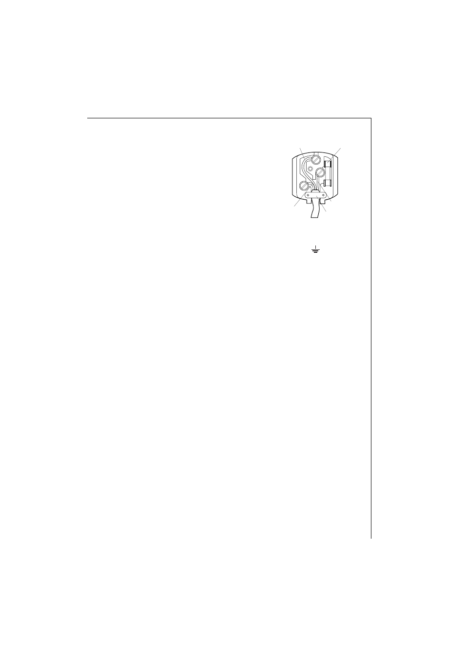 Permanent connection | Electrolux 1261 User Manual | Page 47 / 48